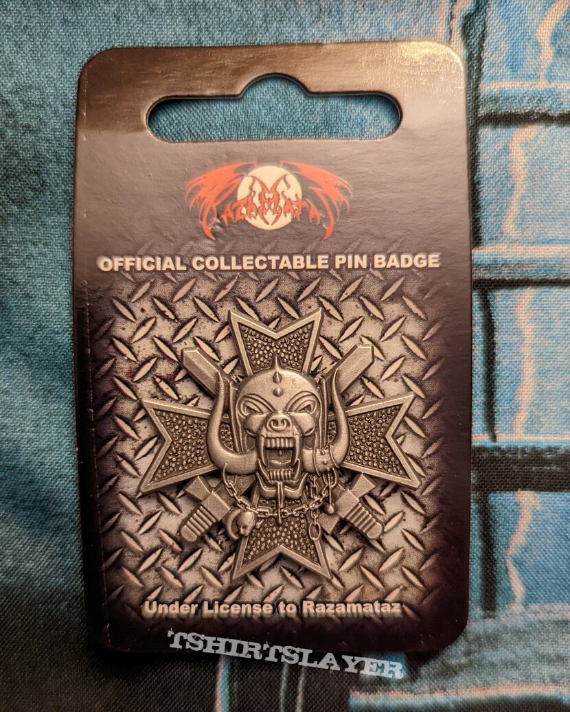 Motörhead metal pin
