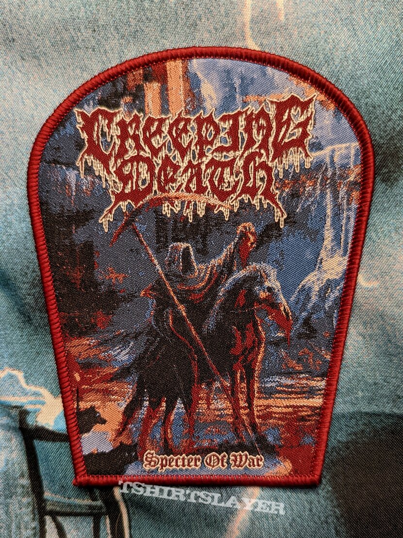 Creeping Death - Specter Of War woven patch