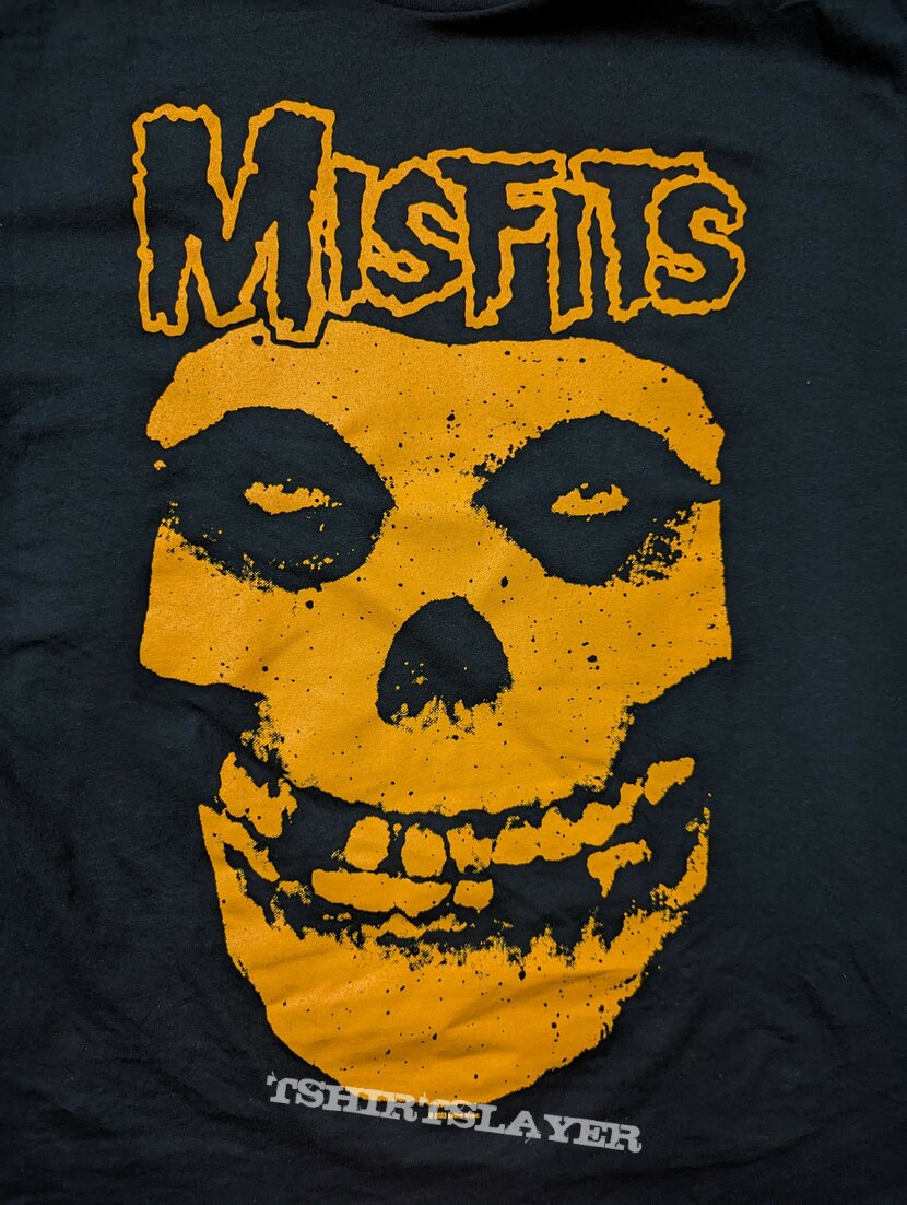 Misfits orange skull shirt