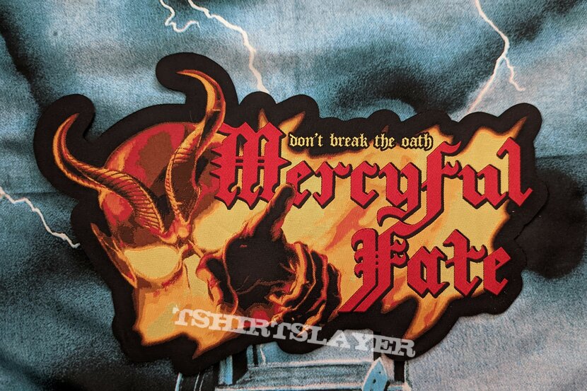 Mercyful Fate - Don&#039;t Break The Oath oversized woven patch 