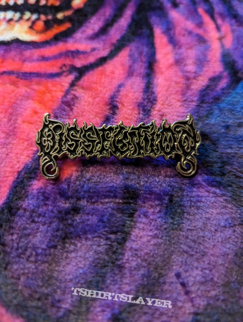 Dissection logo metal pin