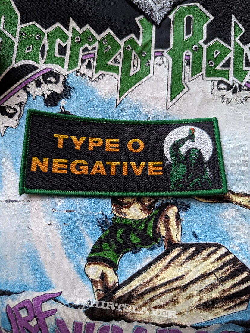 Type O Negative - Wolf Moon woven patch 