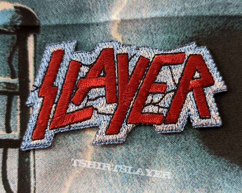 Slayer embroidered logo patch 