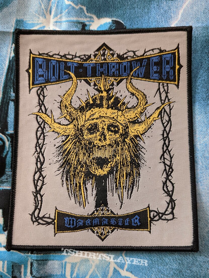 Bolt Thrower - Warmaster woven patch