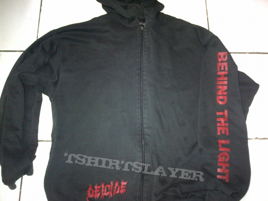 Deicide Zip Hoodie - Behind The Light