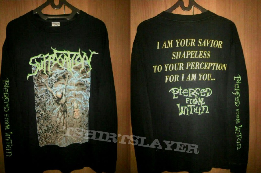 TShirt or Longsleeve - Suffocation LS - Pierced From Within