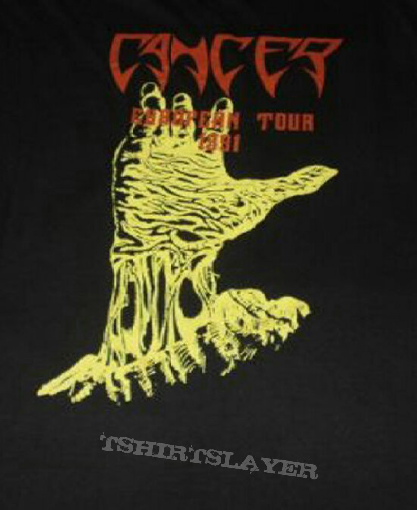TShirt or Longsleeve - Cancer - Death Shall Rise Euro Tour 1991