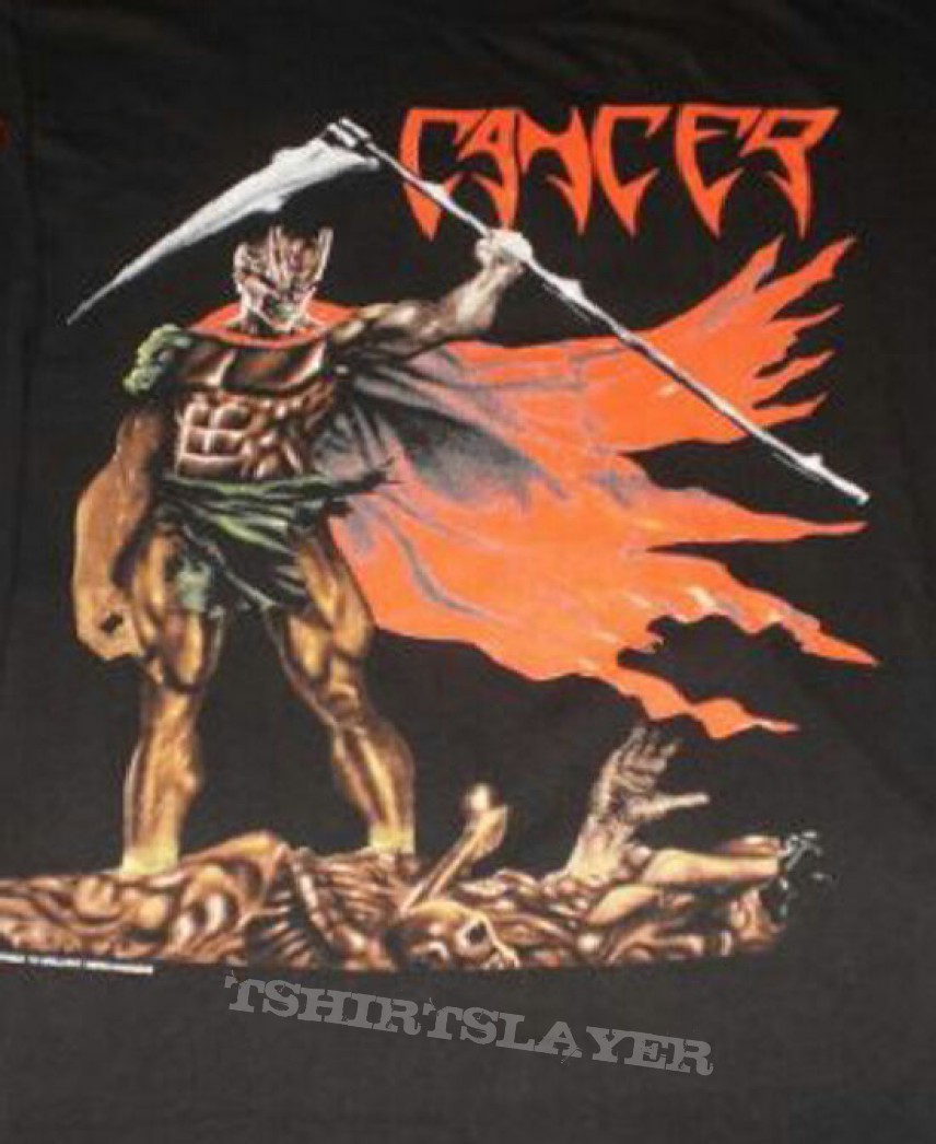 TShirt or Longsleeve - Cancer - Death Shall Rise Euro Tour 1991