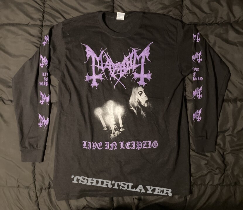 Mayhem &#039;Live in Leipzig&#039; Longsleeve