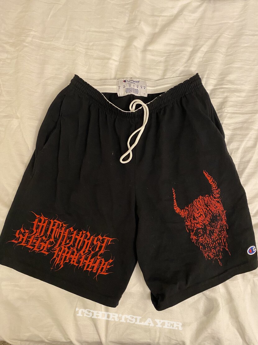 Antichrist Siege Machine champion sweat shorts