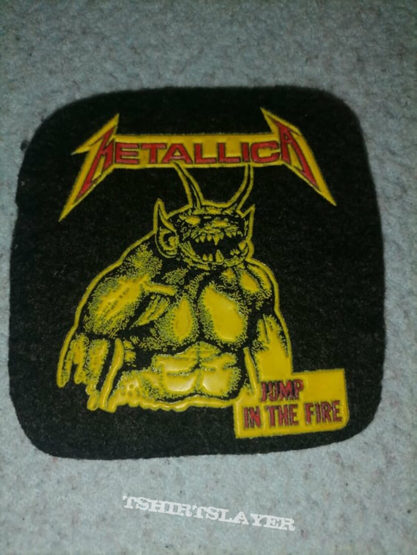 Metallica rubber patch 80s