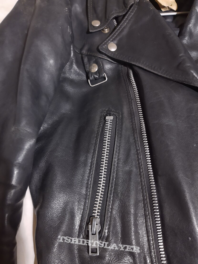 Darkthrone Bristol Golden Crown leather jacket