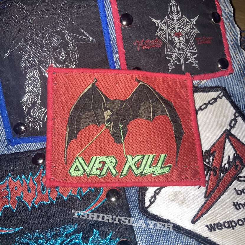 Overkill - Under the Influence vtg patch for you!