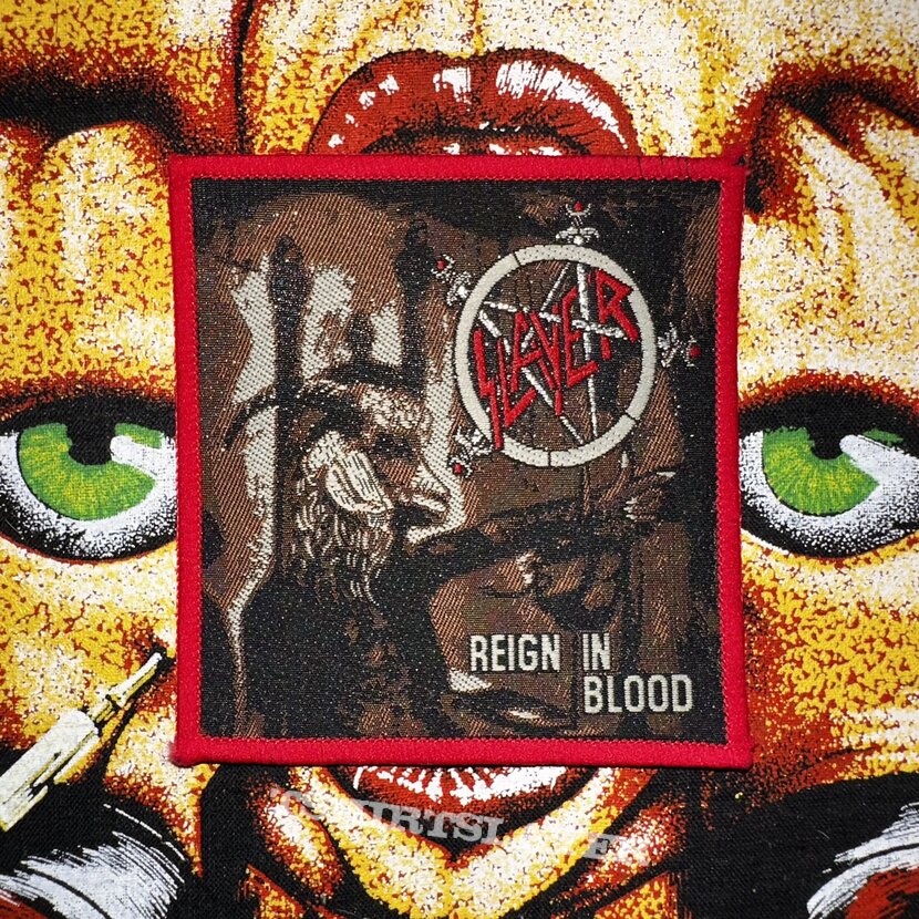 Slayer - Reign in Blood woven patch