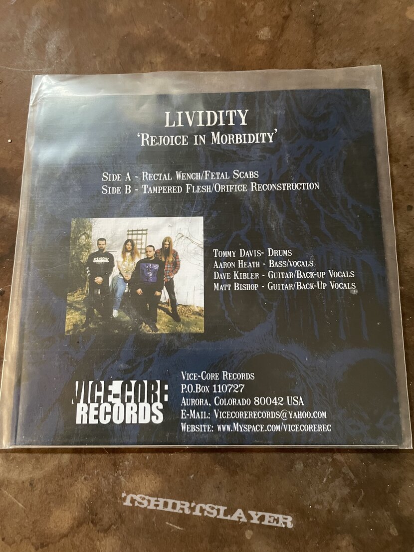 Lividity Rejoice In Morbidity  7”
