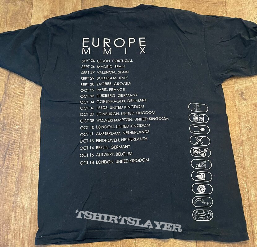 The Cult - Love Live 25 years 2009 tourshirt The Cult - Love Live 25 years 2009 tourshirt