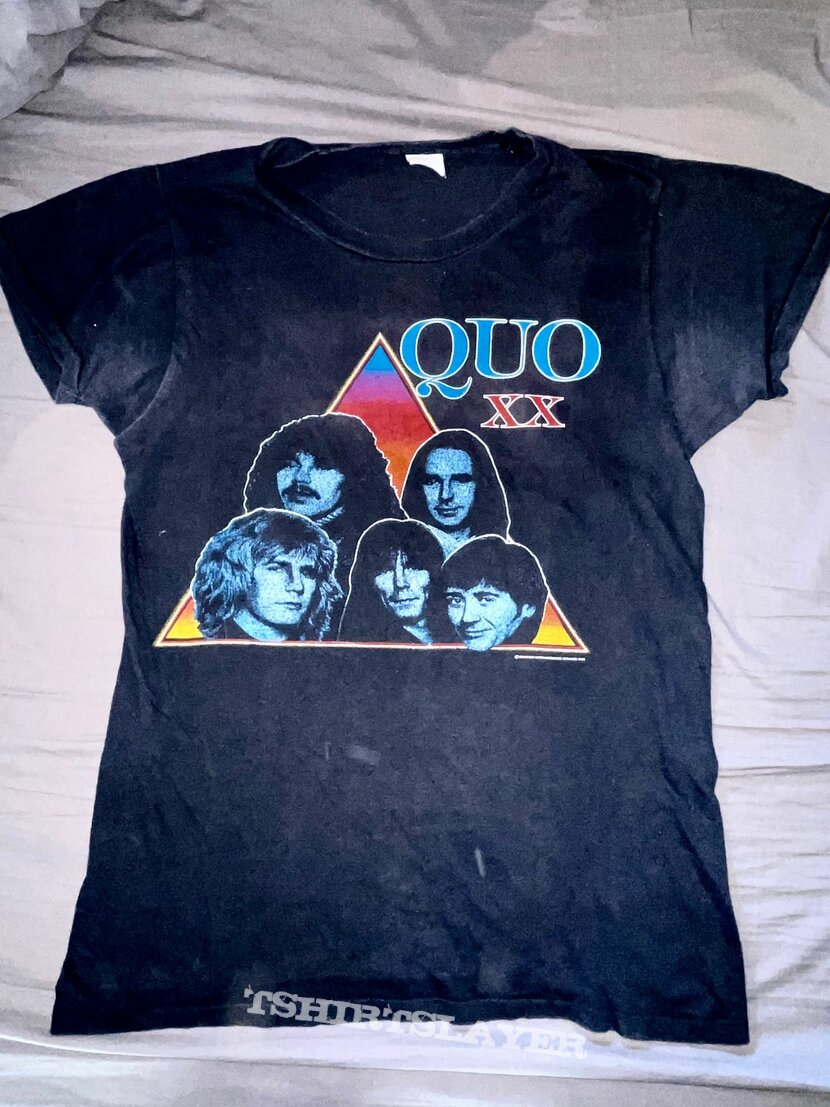 status quo - 20 year anniversary 82 tourshirt