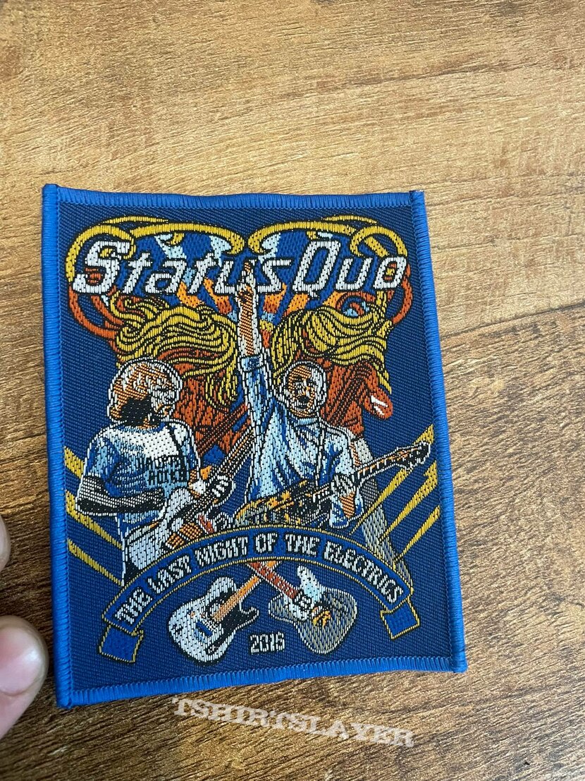 status quo - The last night of the electrics 2016 patch
