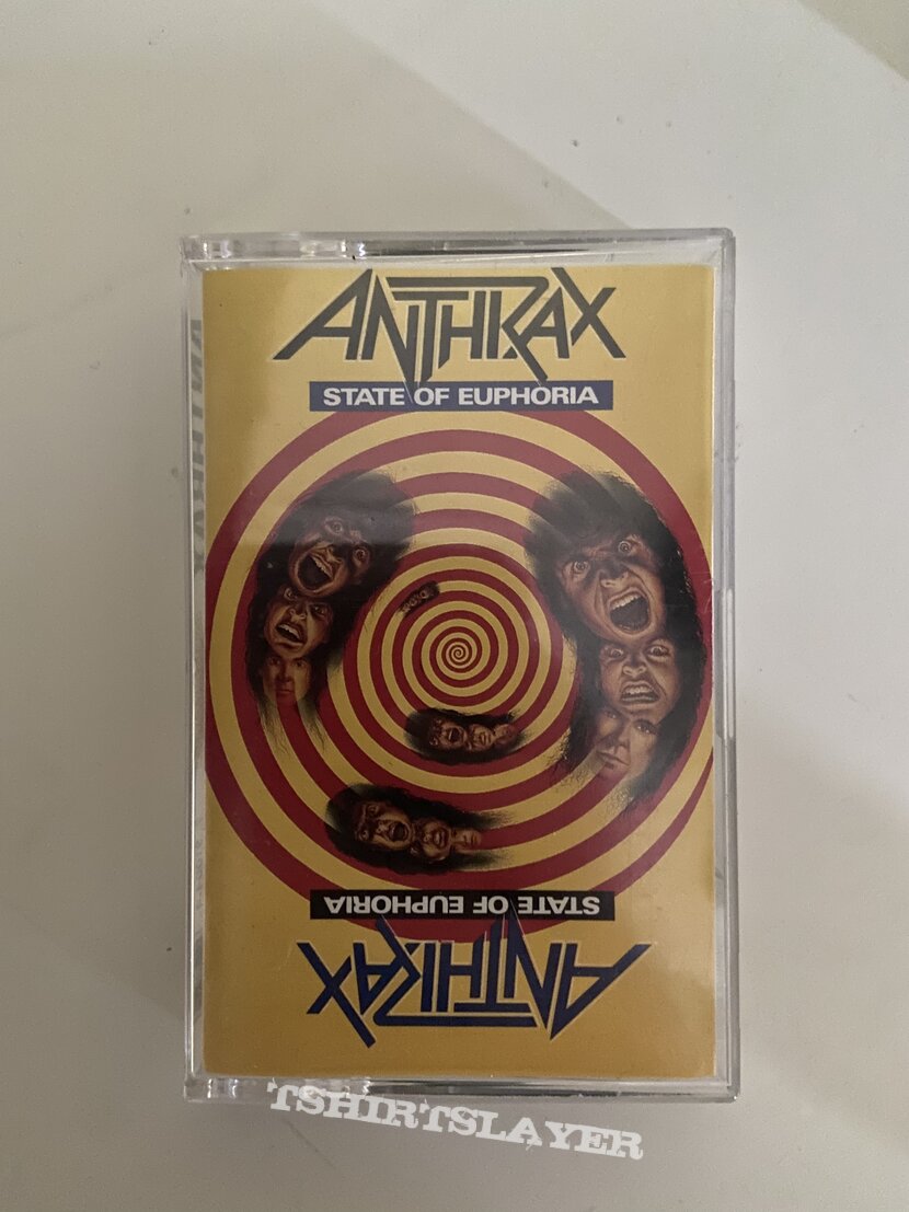 Anthrax State Of Euphoria Tape