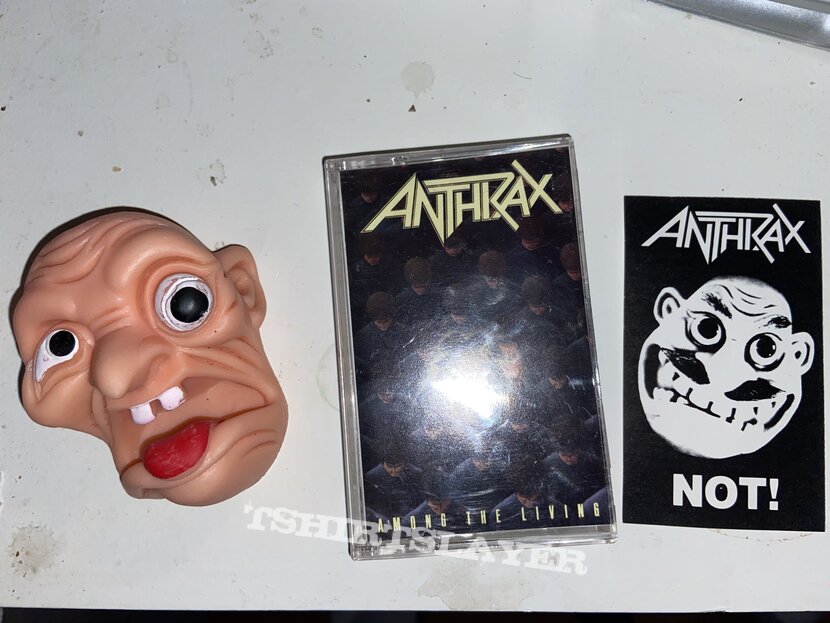 Anthrax Among The Living Tape + Merch Thing