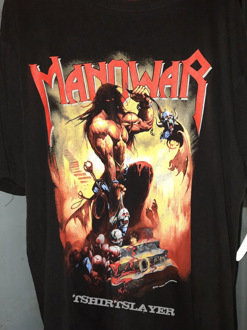 manowar world tour 1994-1995 | TShirtSlayer TShirt and BattleJacket Gallery