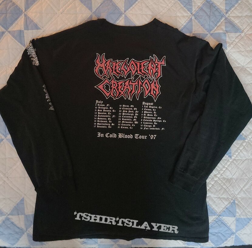 Malevolent Creation In Cold Blood Tour 1997