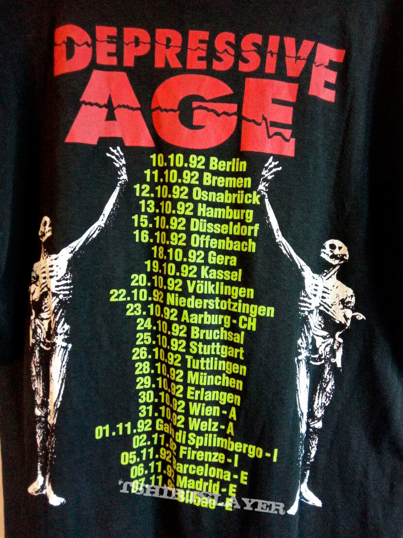 Depressive Age European tour 1992