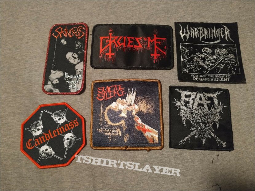 Skinless Official Used Patches