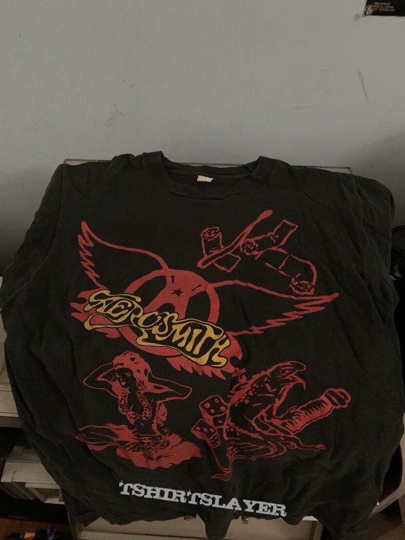 Aerosmith Permanent Vacation tour shirt 