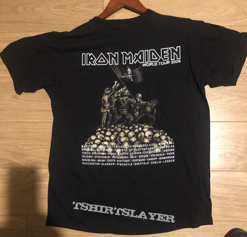 Iron Maiden A Matter of Life & Death tour shirt | TShirtSlayer TShirt ...
