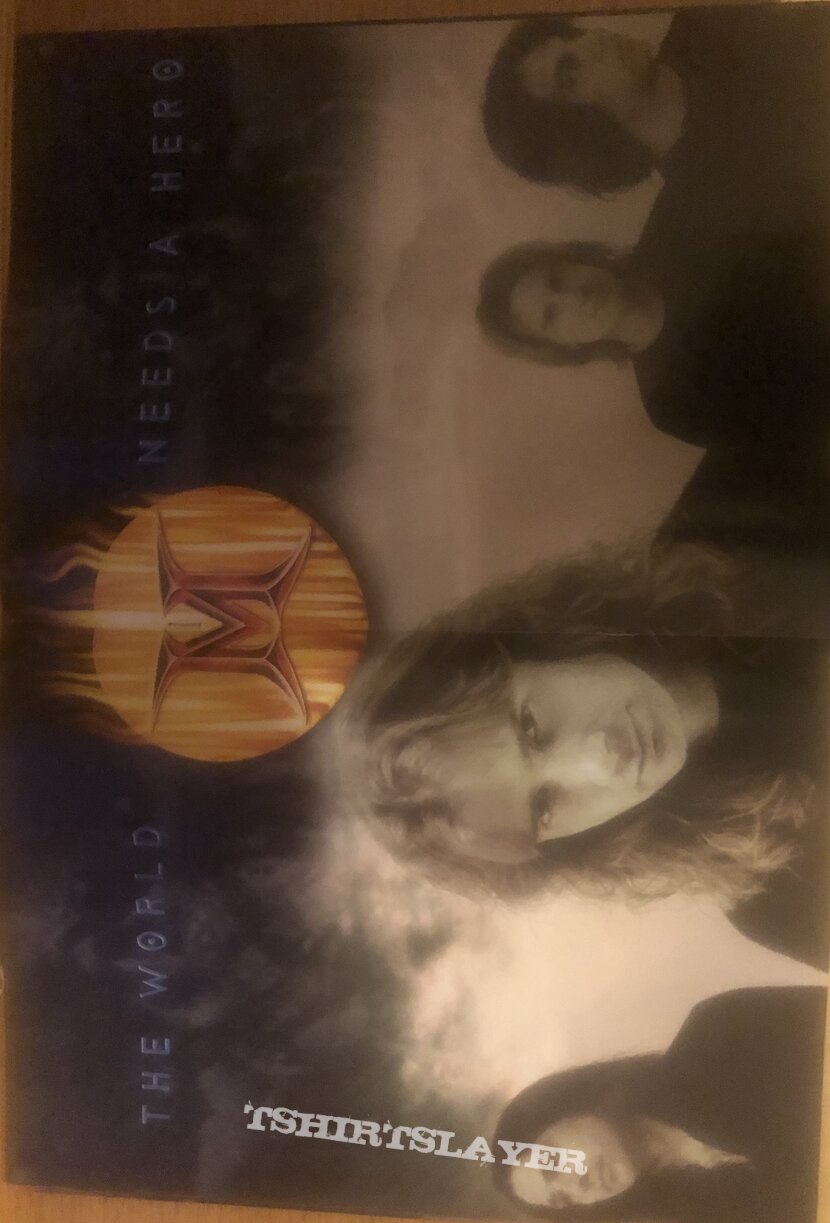 Megadeth World Needs A Hero Tour Book 2001