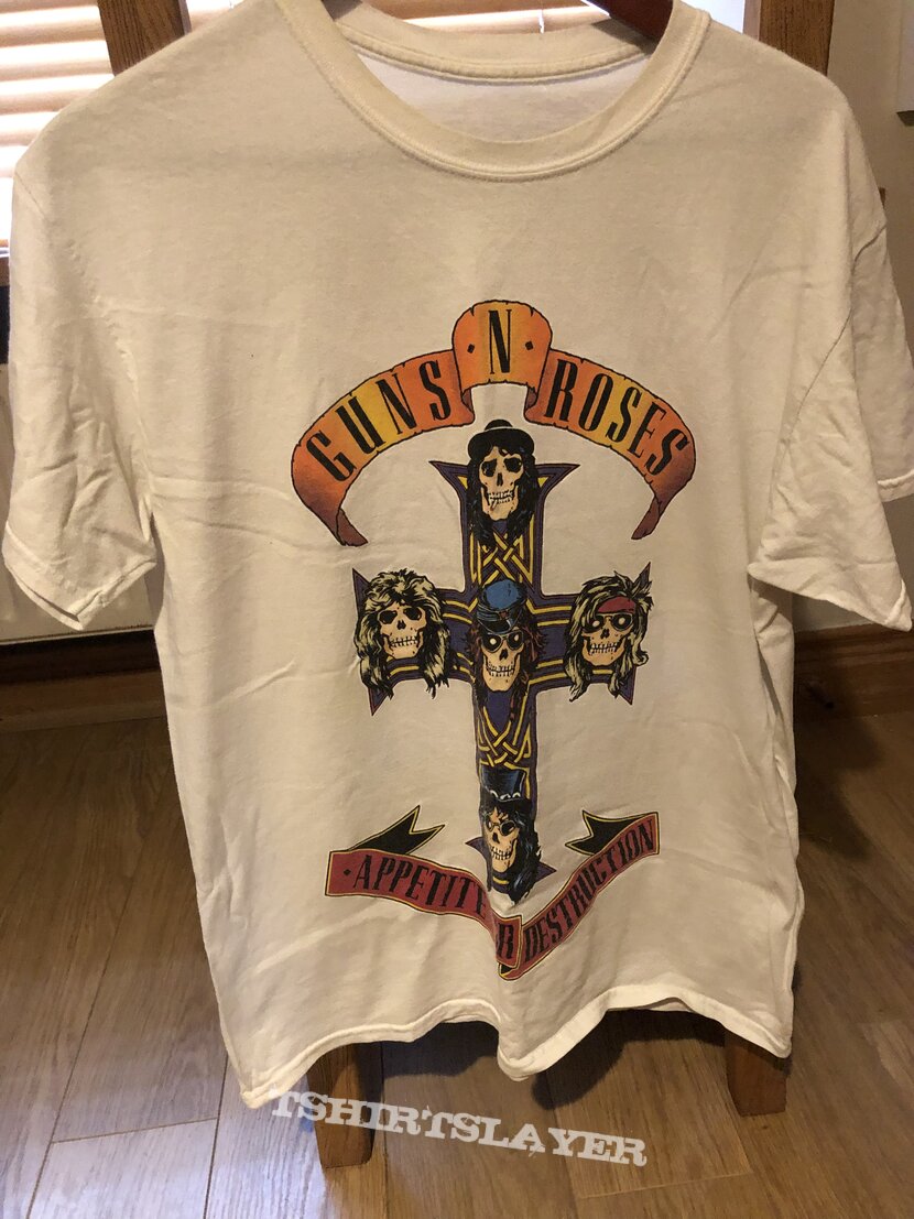 Guns N' Roses Guns N Roses Madrid 2017 concert T shirt TShirtSlayer TShirt and BattleJacket Gallery
