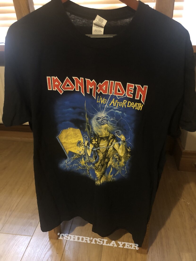 Iron Maiden Live After Death t shirt