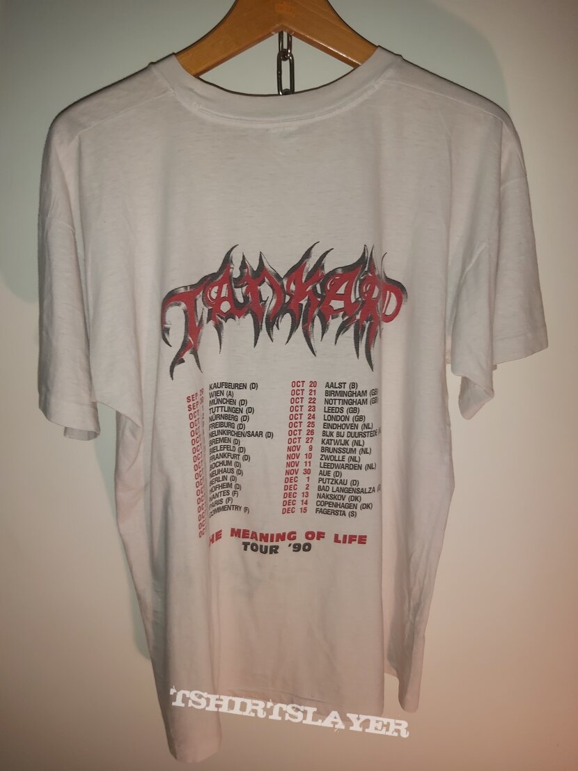 Tankard The Meaning of Live Tour 90