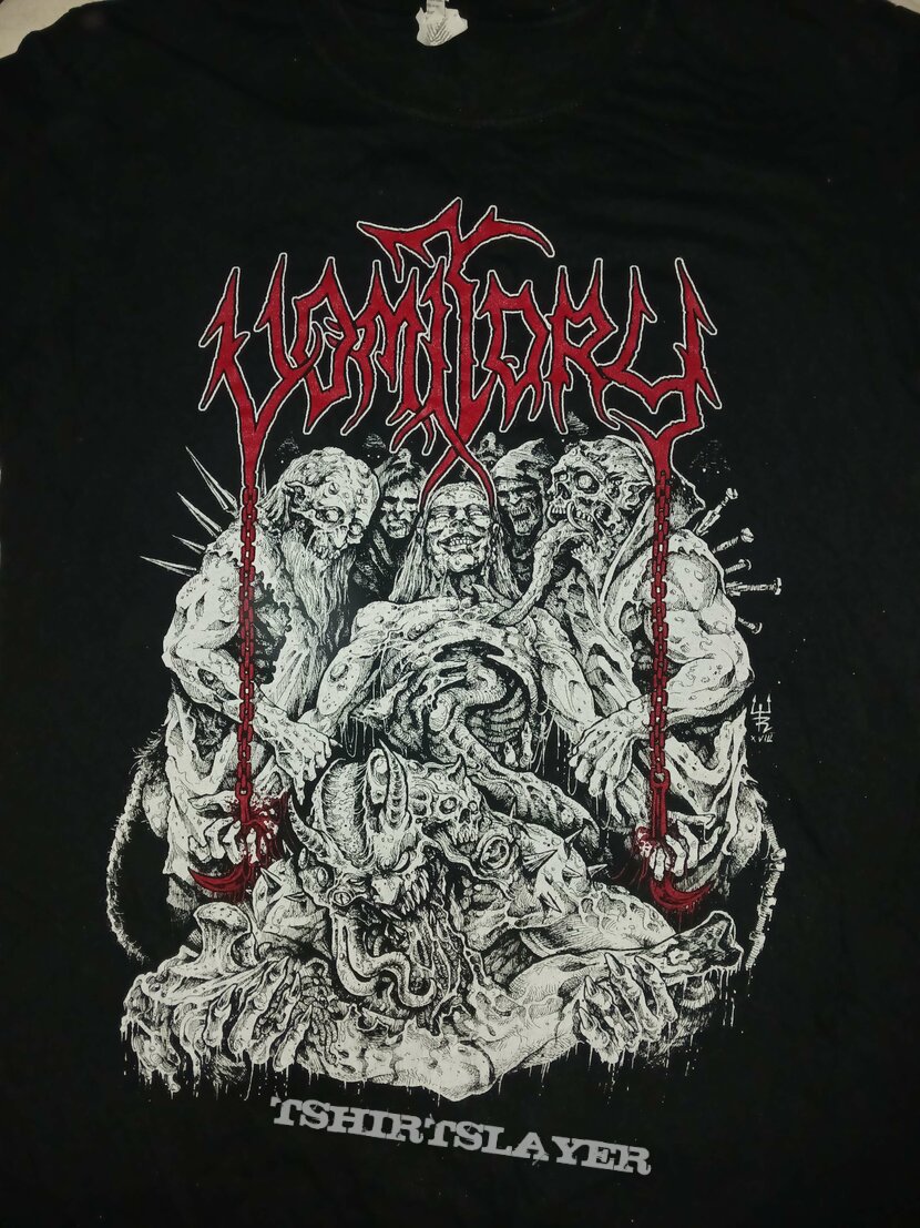 Vomitory tour shirt 2019