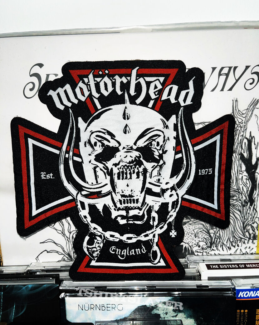 Motörhead lasercut patch