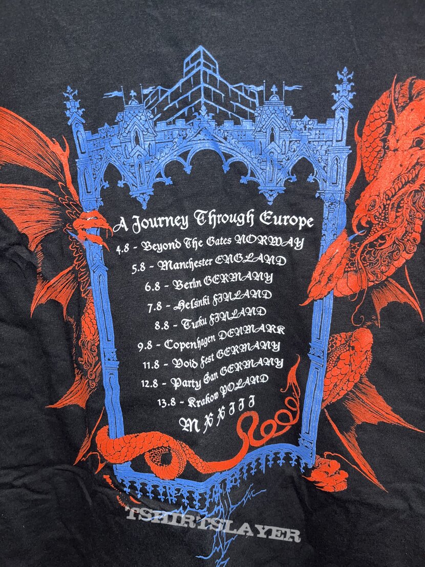 Stormkeep European tour t-shirt