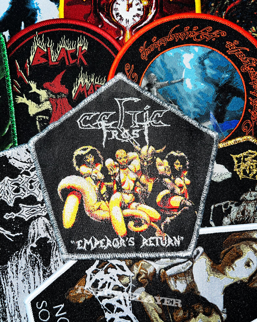 Celtic Frost - Emperor's Return EP patch | TShirtSlayer TShirt and