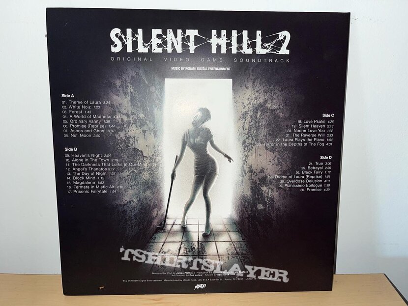 Silent Hill 2 soundtrack vinyl Red/Fog