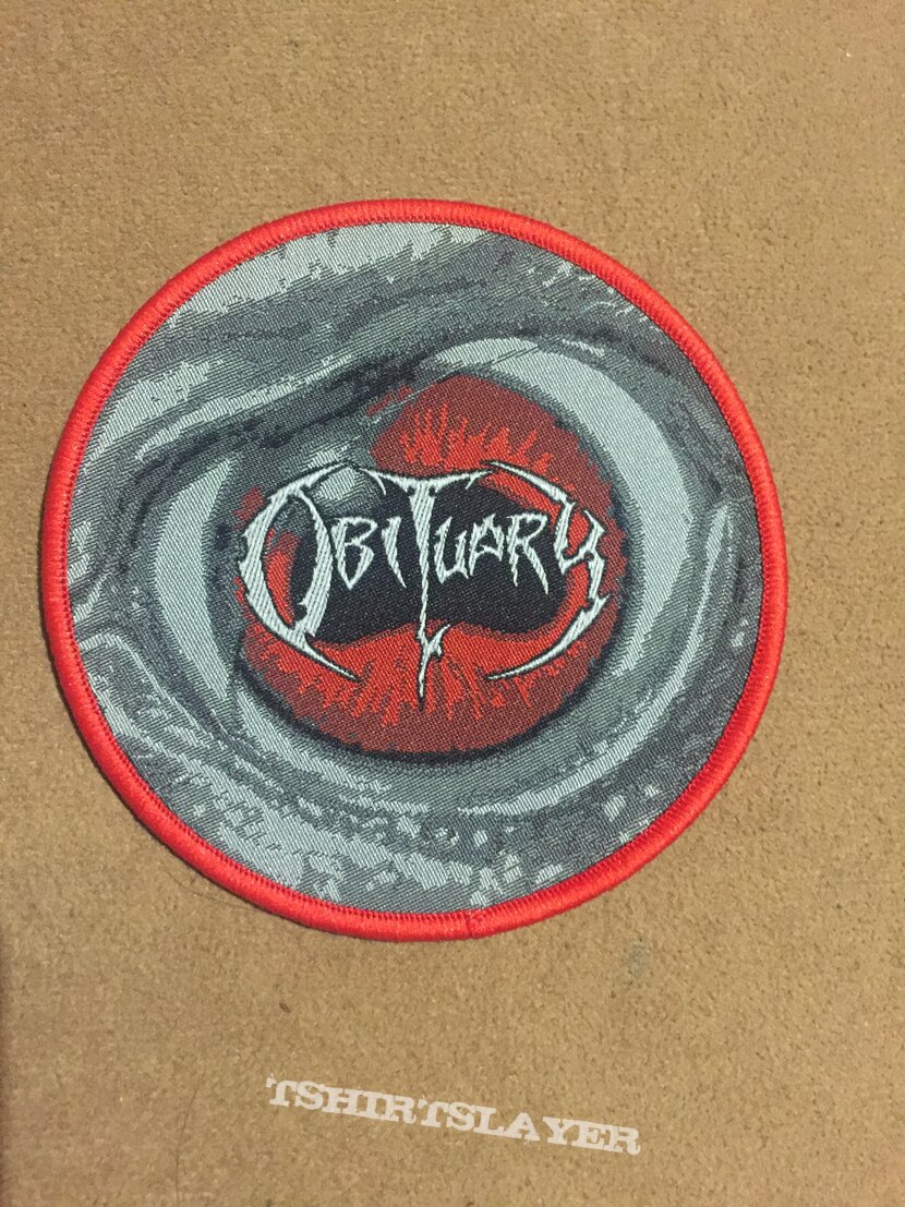 Obituary- Cause of Death Circle Patch