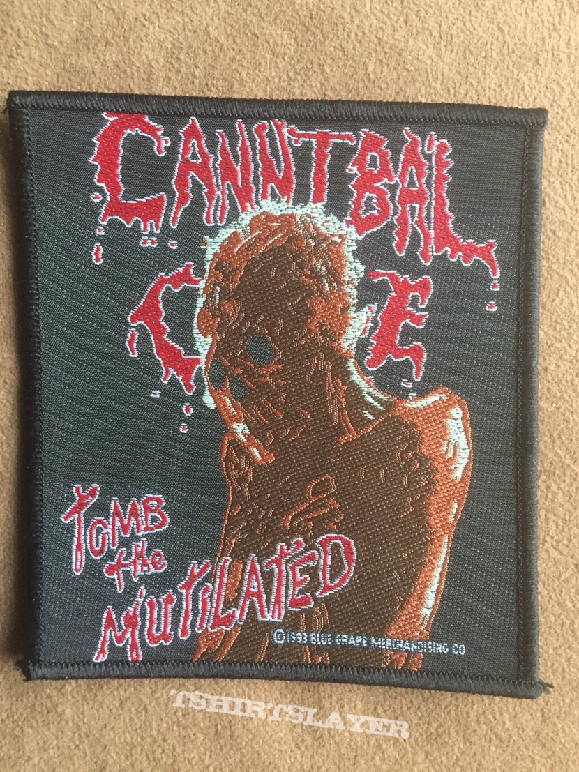 Cannibal Corpse- Tomb of the Mutilated Patch