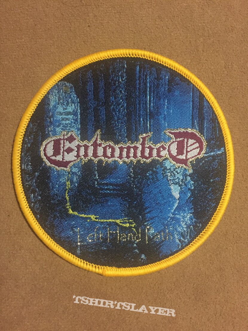 Entombed- Left Hand Path Circle Patch