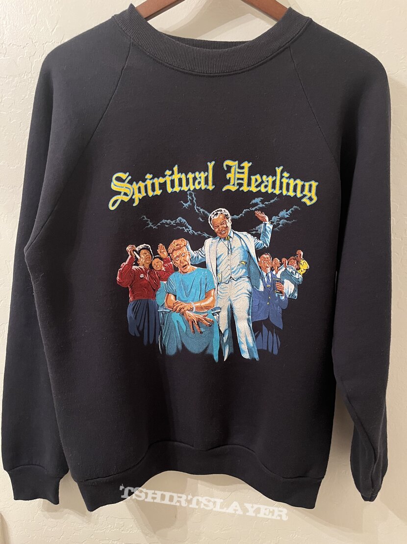 1990 Death Spiritual Healing Crewneck