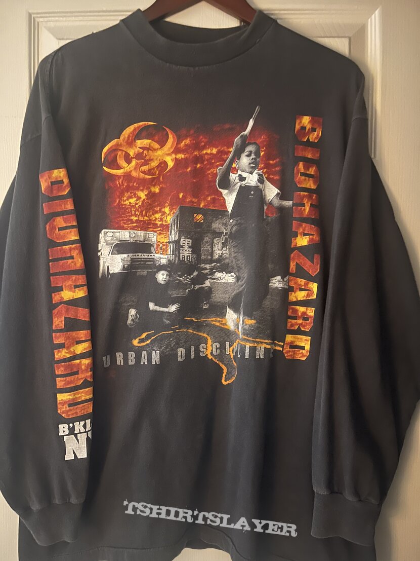 1993 Biohazard “Urban Discipline” Longsleeve. 1993 Biohazard “Urban Discipline” Longsleeve.