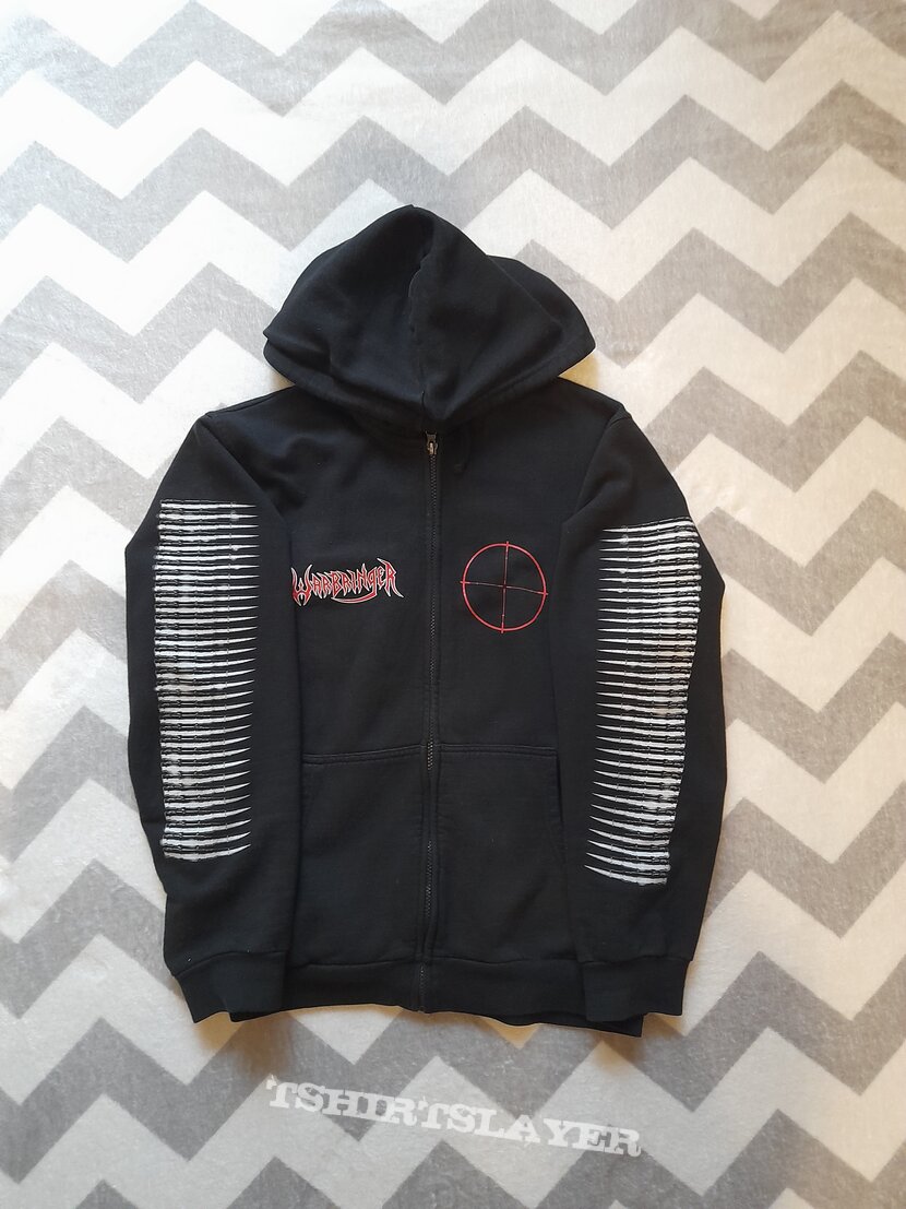 Warbringer official zipper hoodie