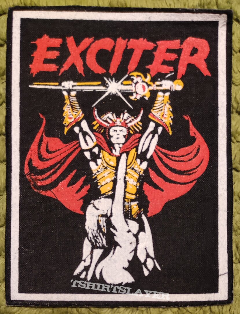 Exciter, Exciter Patch Patch (Woman of Merch Desires's) TShirtSlayer