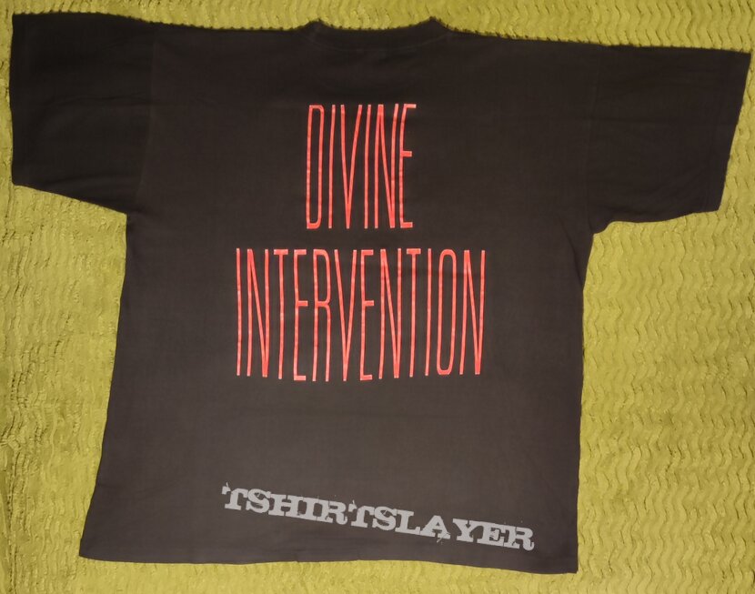 レアslayer 1994 divine intervention Tシャツ 【限定特価】