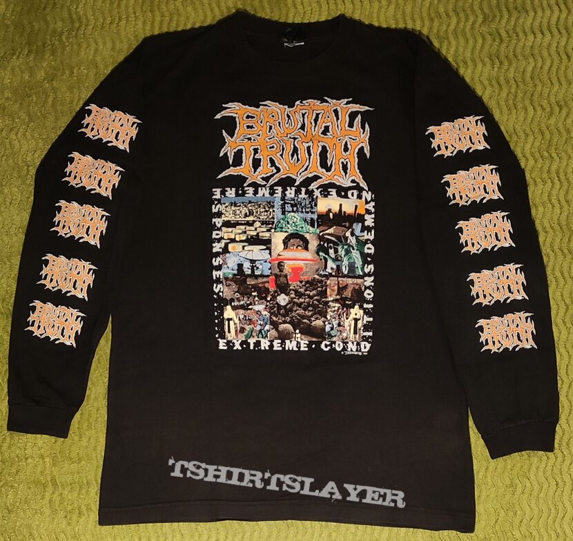 Brutal Truth ‎- Extreme Conditions Demand Extreme Responses - Longsleeve 1992