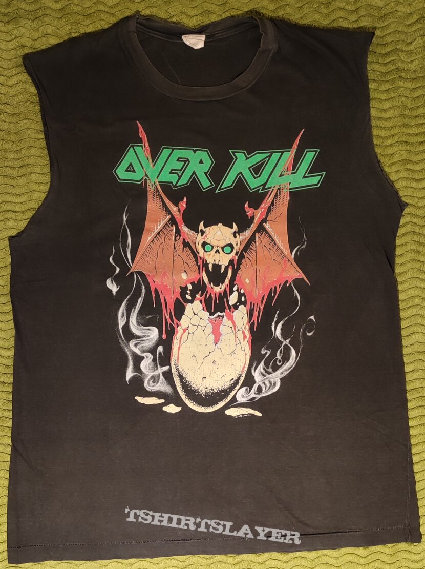 Overkill - Birth Of Tension Tour - Muscleshirt 1990 | TShirtSlayer ...