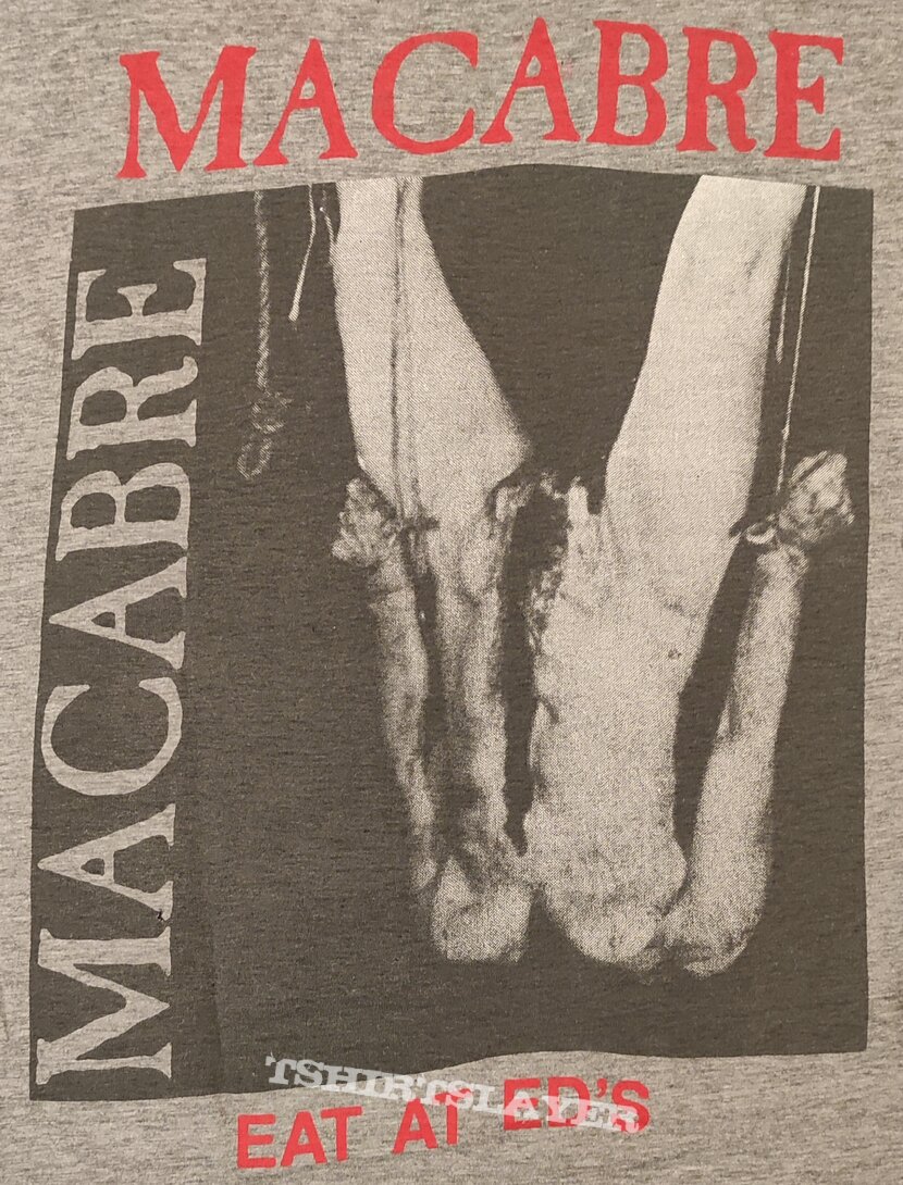 Macabre - Ed Gein / Eat At ED&#039;s - Muscleshirt BACKPRINT!